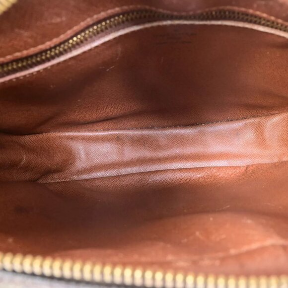 LOUIS VUITTON Jeune Fille MM Shoulder Bag Monogram Leather Brown M51226 61YF143 - Picture 12 of 14